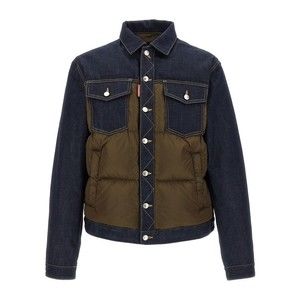 Dsquared2 Hybrid Puffer-Jeans Jacket - NWT
